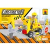 AUSINI online india linking different types engineering 3d mini plastic building blocks