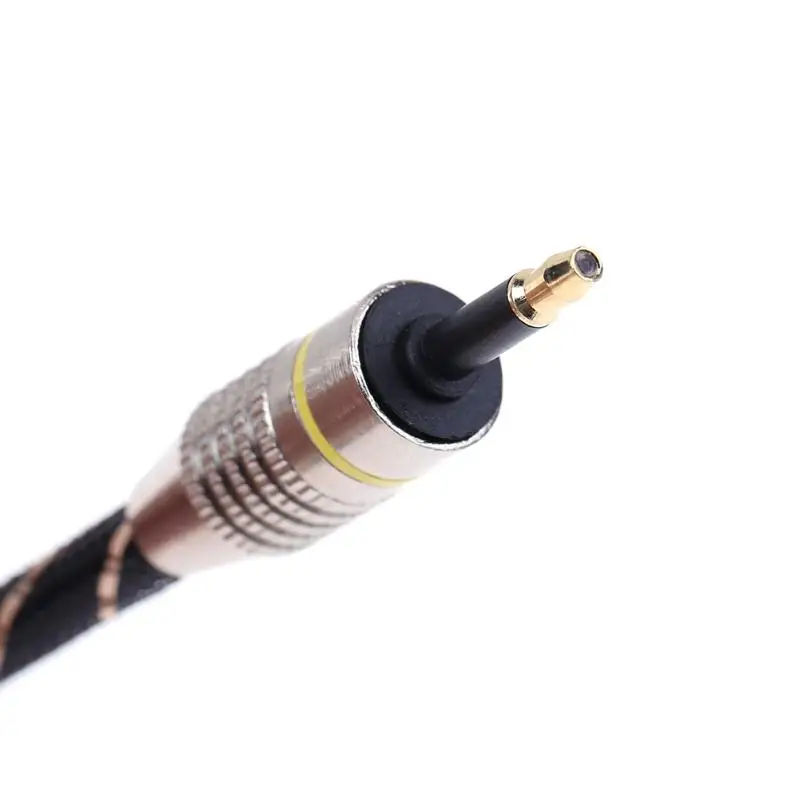 1m/1.5m/2m/3m 3.5mm gold plated Interface Digital Optical Audio Cable Fiber Mini Toslink to Toslink Optical Cord for CD DVD