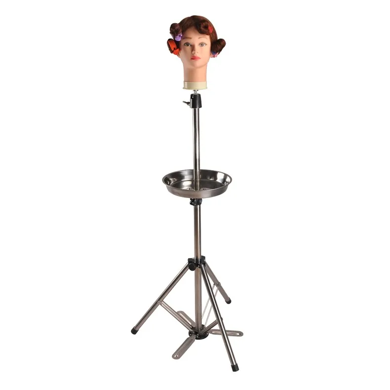 Stable Silver Salon Products Plastic Wig Stand Tripod For Wig Making On