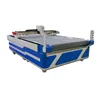 Ruida controller vibrating knife cutting machine with Aviation aluminum vacuum adsorption table/ foot pad cutting machine 1625