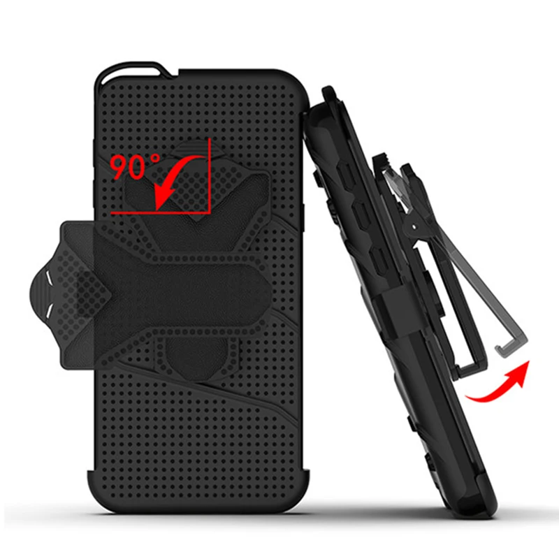 Heavy-duty Phone Case With Belt Clip Holster Cover For Samsung Note9 ...