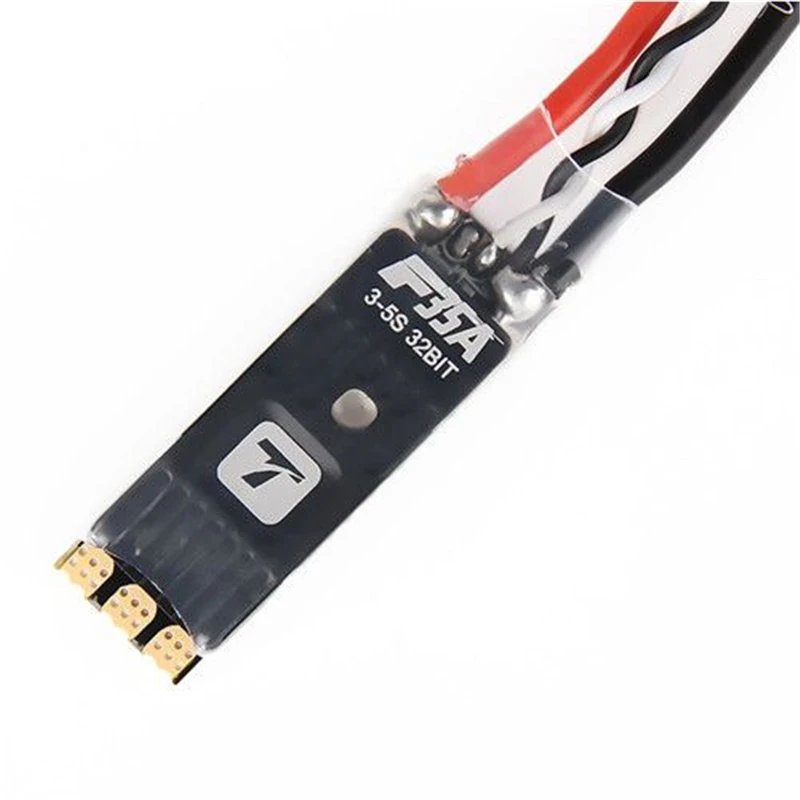 

New released T-motor Tmotor F35A 35A 3-5S ESC BLHeli_S 32 bit Dshot 1200 For narrow arm FPV Racing drone, Black