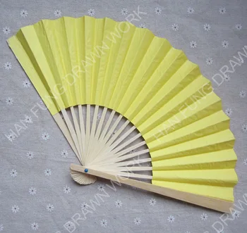 folding paper fans cheap