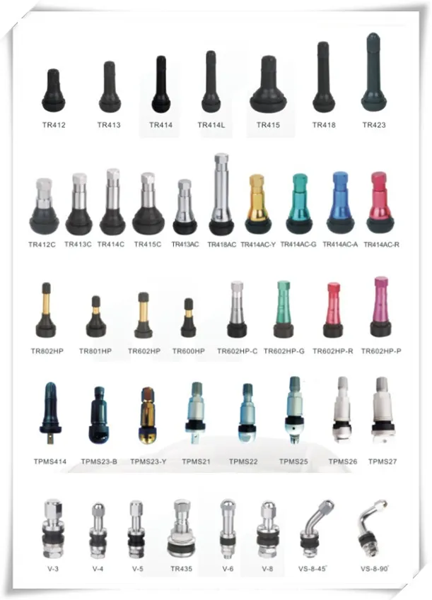 Inner tube tire valve TR15, View tube valve, RocRox Product Details