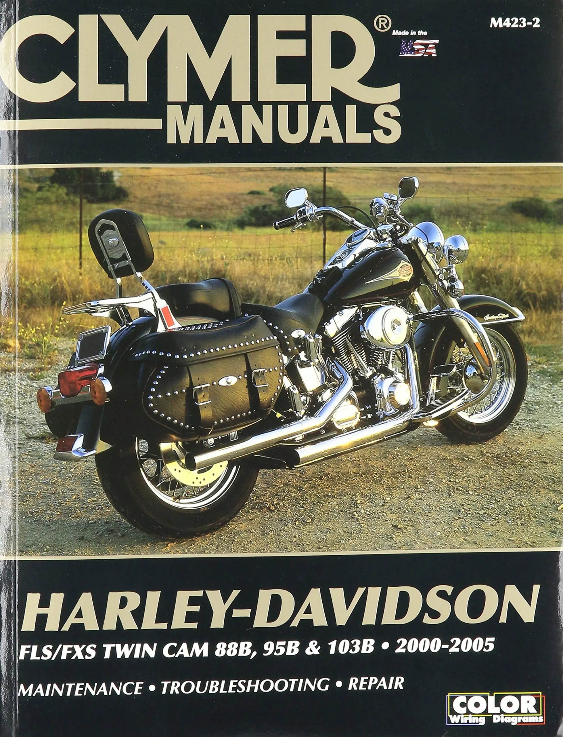 Get Quotations · Clymer Repair Manual for Harley Softail Twin Cam 88 00-05