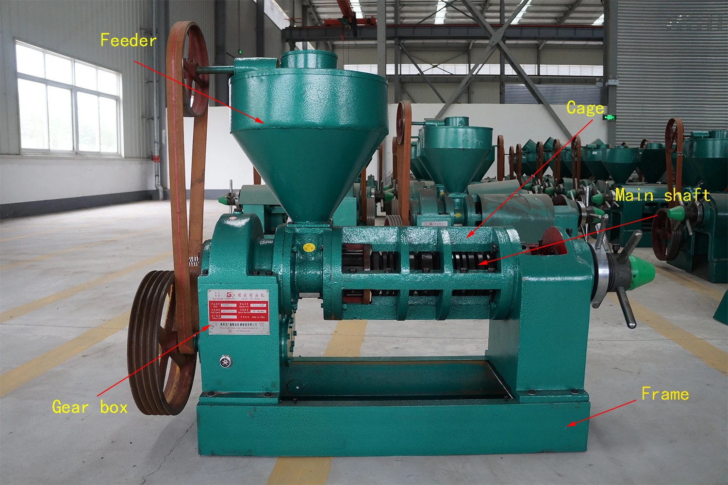 Factory Price Coconut Expeller Oil Pressers Extraction Machine