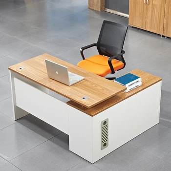 Modern Fashion Wooden Office Table Mdf Mfc Melamine Desks For