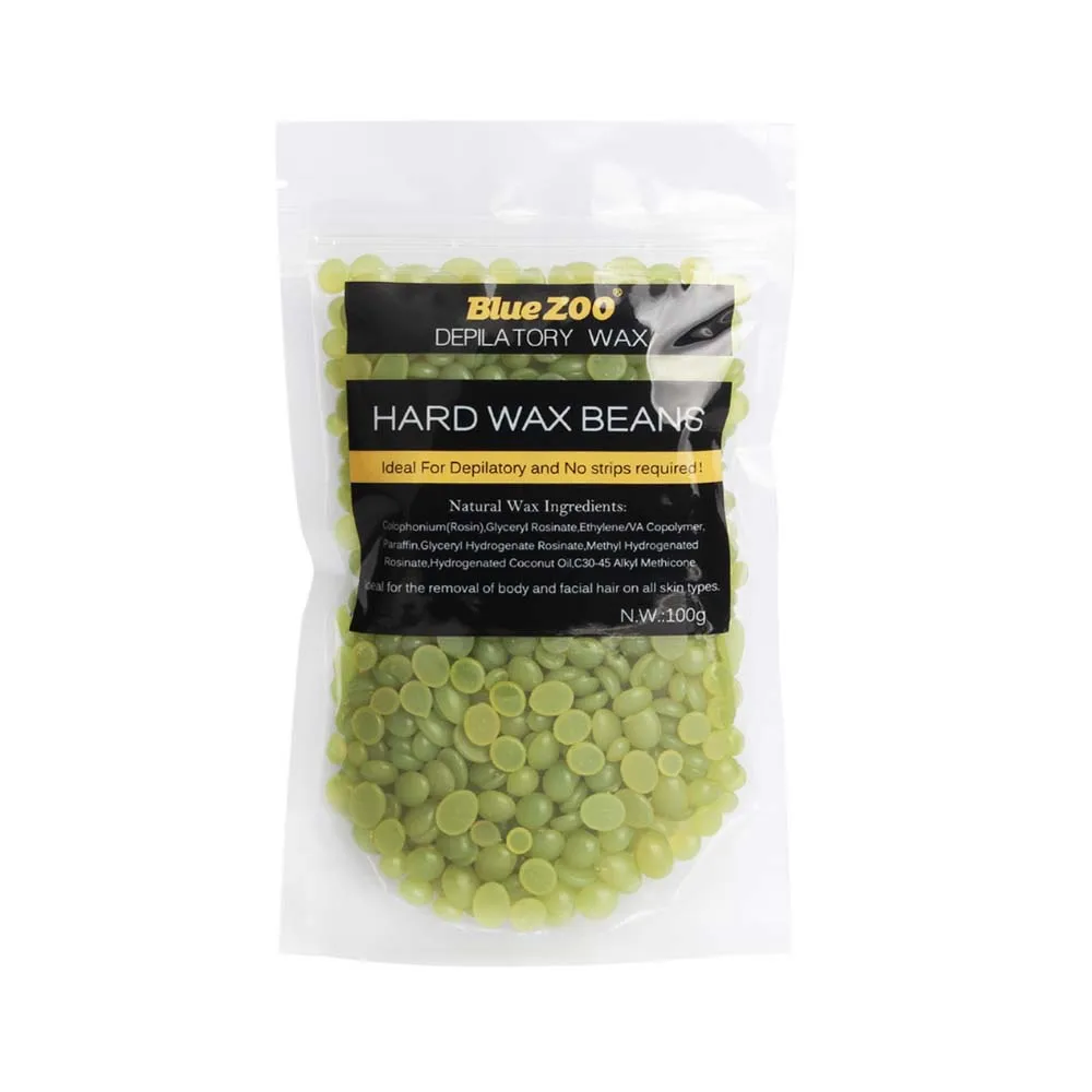 

100g Green Tea Hard Wax Beans For Body Bikini Hair Removal