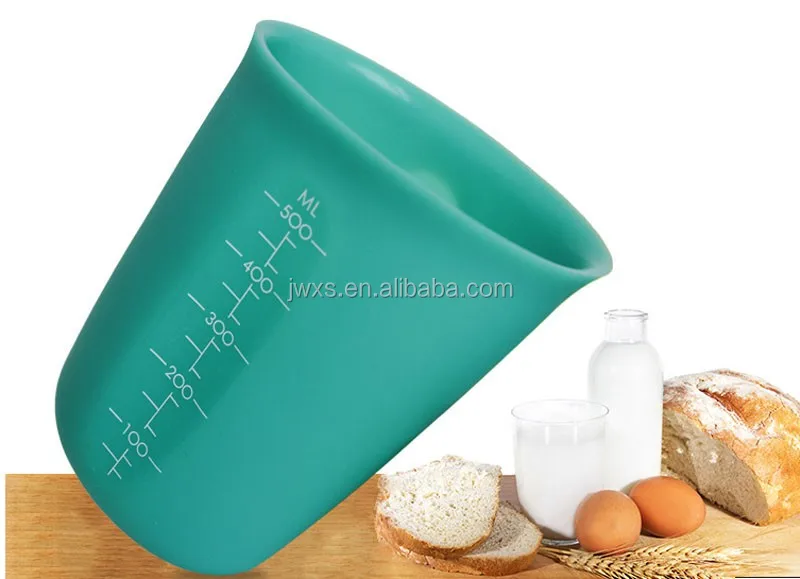 Microwavable Measure Cup,Cute Liquid Measuring Cup,Collapsible