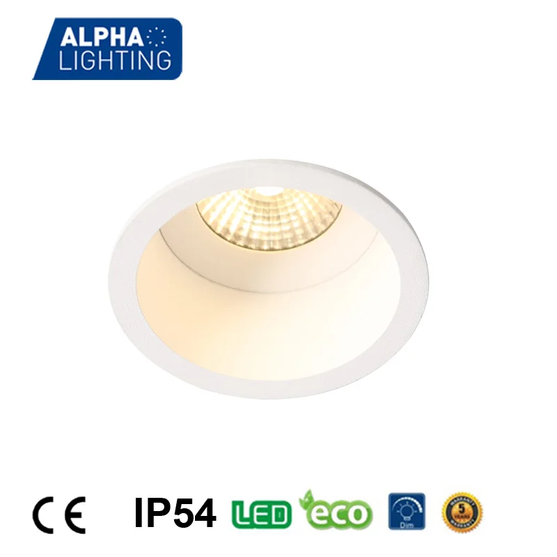 IP20 Indoor 70mm cutout decoration aliminum led downlights
