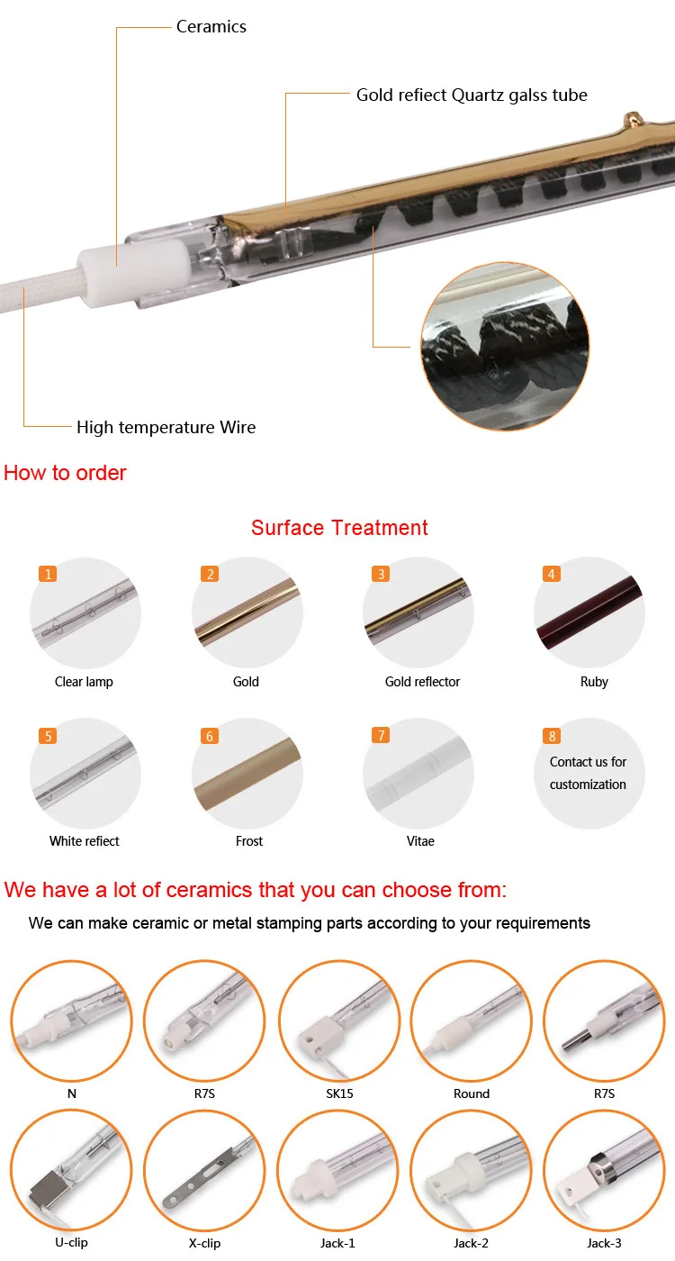 Wholesale Toaster Oven Heating Element Quartz Tubes For Heater Buy