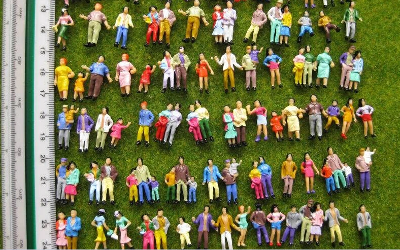 scale model figures 1/250