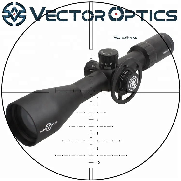 

3-15x50 Tactical IR Airgun Sight Vector Optics 30mm Tube Hunting Riflescope With Lock Turret, Matte black