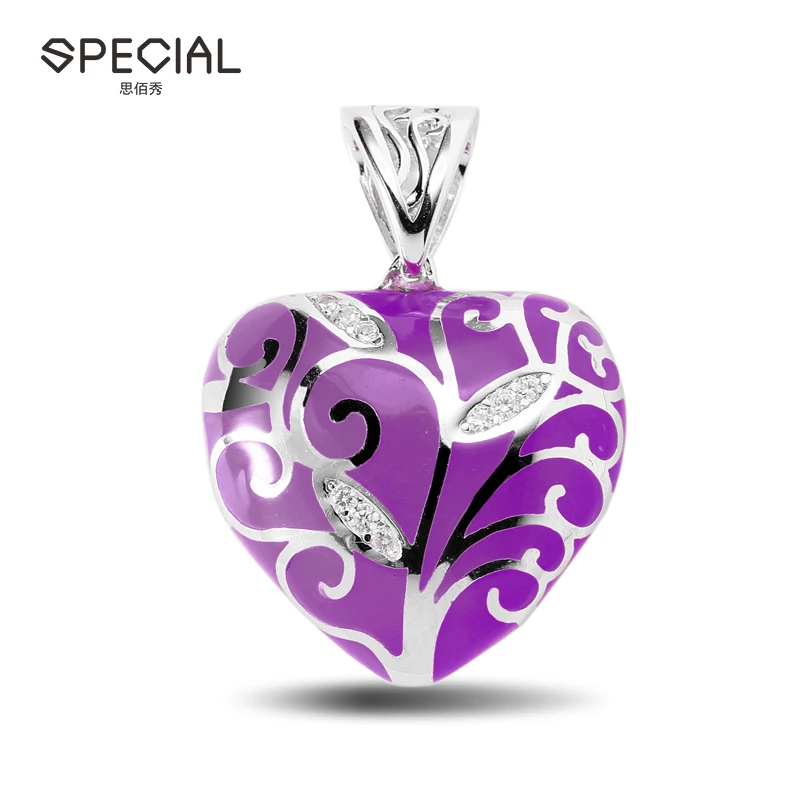 

Special jewelry glow enamel 925 silver pendant