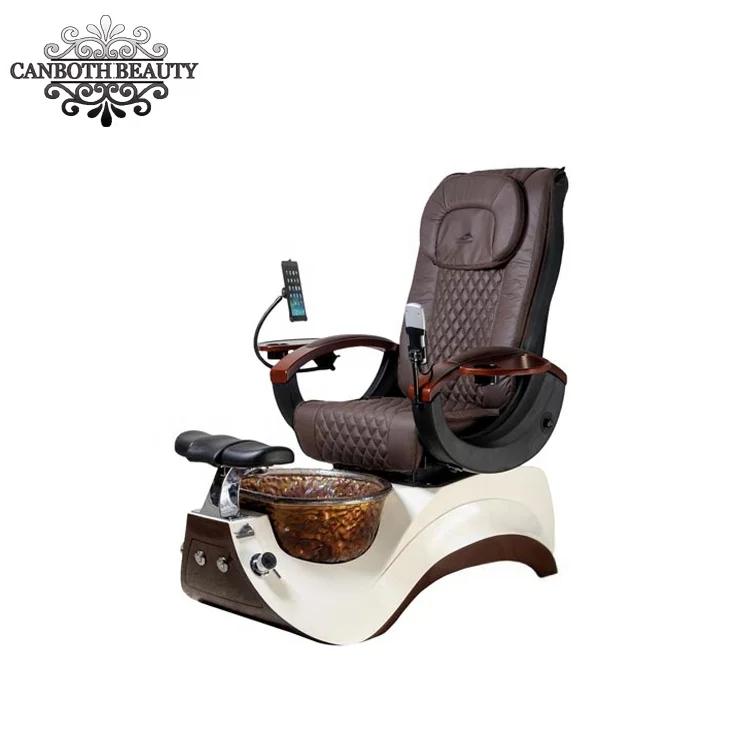 

Canboth massage spa chair nail pedicure chair with led light basin CB-PS528B