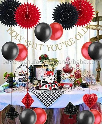 Las Vegas Casino Themed Birthday Party Decoration Happy Birthday