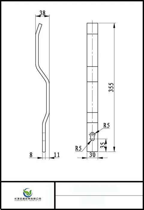 shipping container Repair Spare Parts Container Handle organizer container handle factory