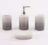 Hot sale modern design home decor pump spray bottle soap dispenser set