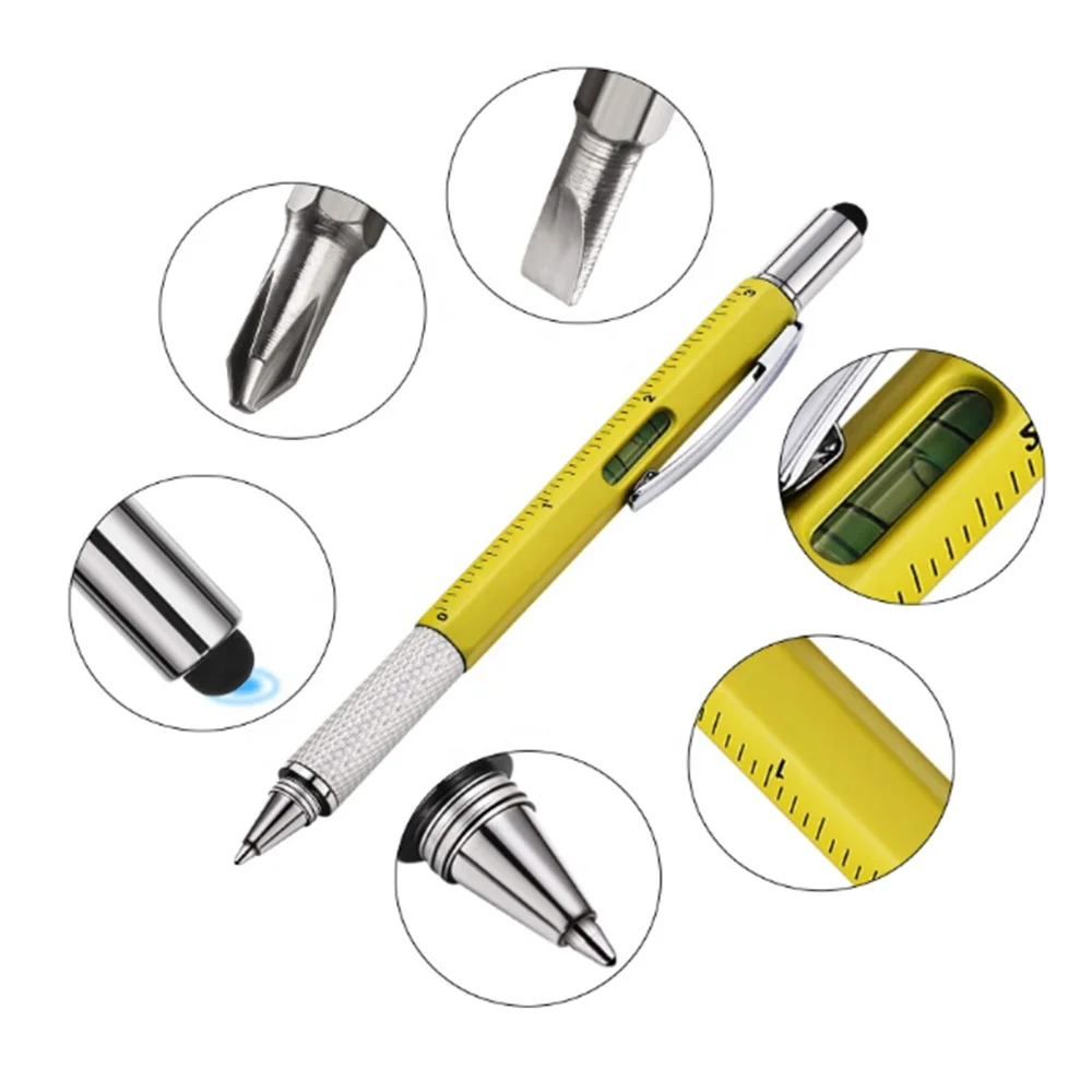Metal Multi Tool Pen With Custom Logo - Buy Tool Pen,Metal Pen,Multi ...