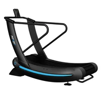 

commercial self- generated curve treadmill/ gym running equipment