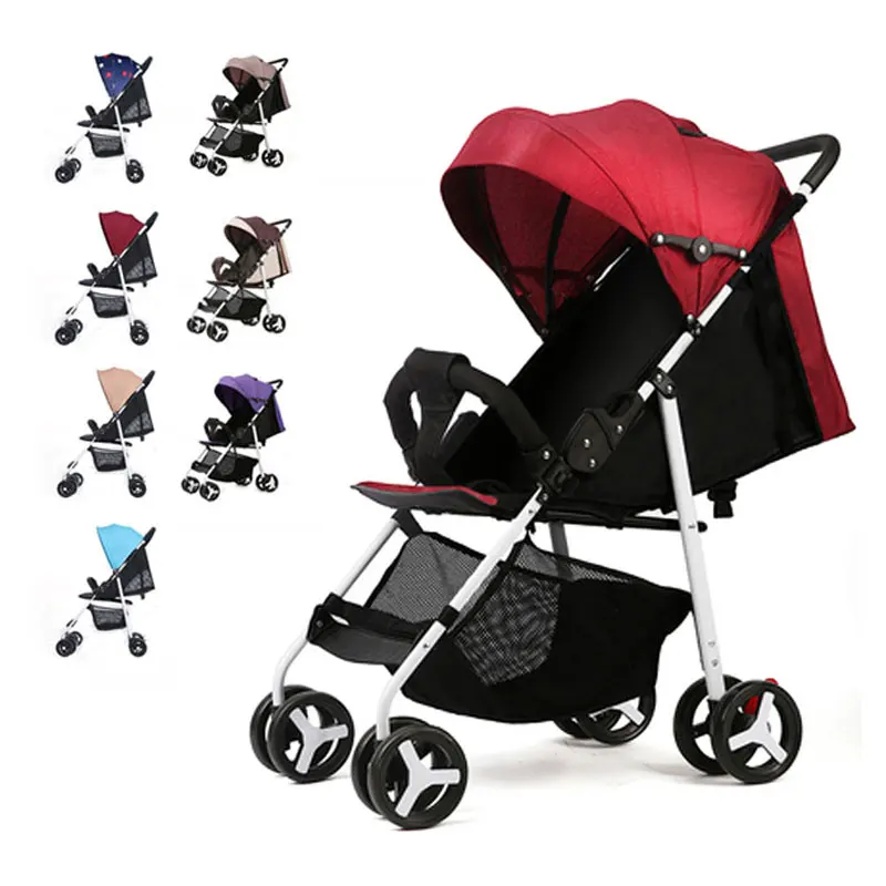 

Reborn Baby High Landscape Doll Stroller, Hot Sale European Folding Baby Stroller/