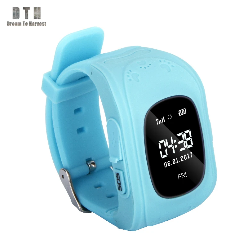 

DTH GPS kids smart watch Q50 touch screen SOS for child watch