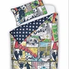 lepanxi brand customized designs photo printed kids cartoon bedding set