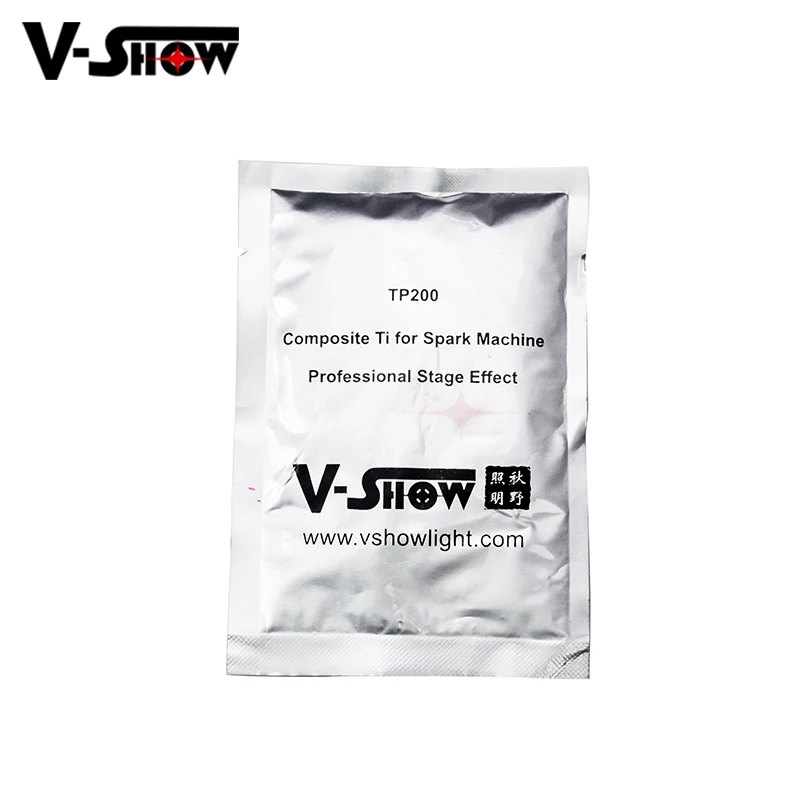 10 Bags 200g Composite Ti Powder for Stage Party Wedding Special Machine Vacuum Packing Use for wedding show Club party
