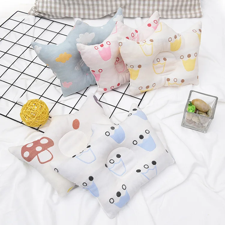 Breathable Children Sleep Organic Pe Foam Neck Pillow For Baby