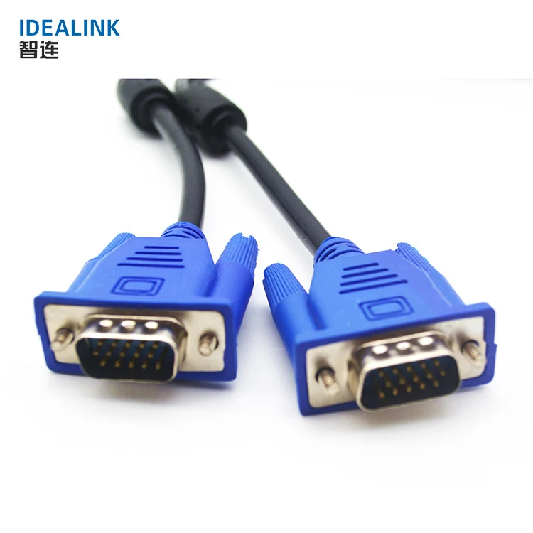 

Chinese Manufacturer 10M 15M 30M 50M Male To Male Vga Cable1.5~50M 3+4 Cable Vga For Computer Audio Video