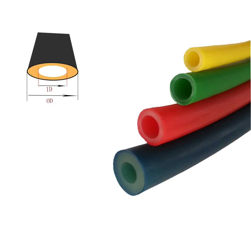 

Colored high-elasticity high-quality latex tube slingshot later tubing Natural latex elastic rubber tube latex, Red black blue green...