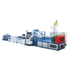 onion potato netted bag PP Fibrillated raffia yarn extruder making machine