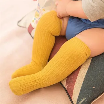 yellow baby stockings