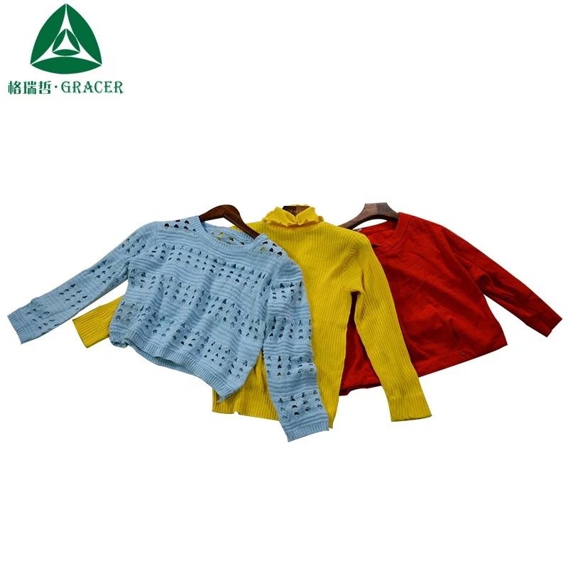 

used clothing export sweater cardigan used clothing bales uk, Bright color used clothing