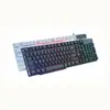 OEM Brand Name Player RGB Wired Ergonomics Computer Gaming Keyboard with Rainbow Color Led Light