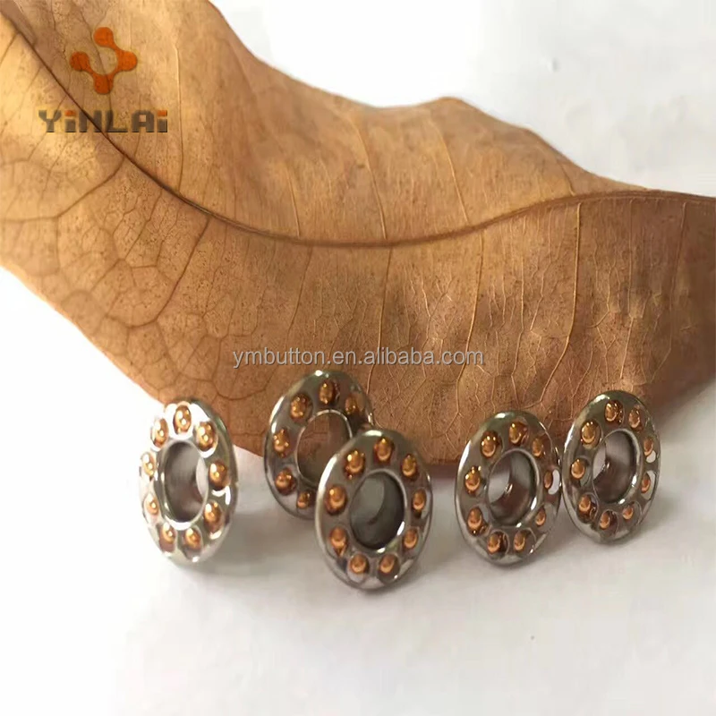 
China factory customized brass clothing grommet and eyelets 