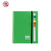 Cheap Price Spiral PVC Cover Diary A5 Die Out Sprial Planner Journals Diary Notebook For Custom Design