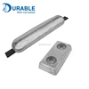 Cathodic protection anode zinc anodes sacrificial for ships hull welding type and bolt type