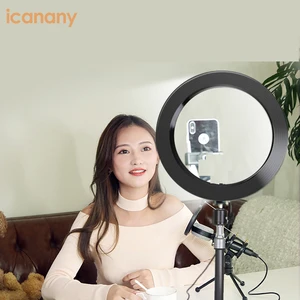 12 inch Ring Light Phone Holder Content Creation