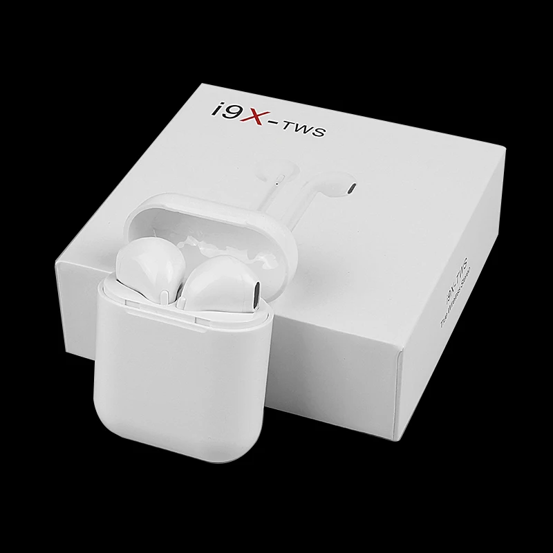 New Arrival i9x TWS Mini True Wireless Headset Bluetooth Earbuds for Iphone and Android