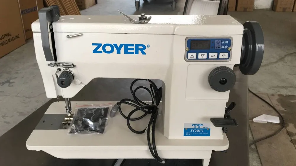 Zy20u73 Zoyer Industrial Zigzag Sewing Machine With 190 Design Buy