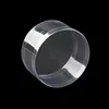 Food Grade Clear Hard Plastic Tube Small Round PVC Packaging Box