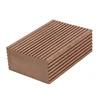 Chian high quality Waterproof Wood Plastic Composite Flooring Anti UV 100*50 mm WPC Solid post Decking