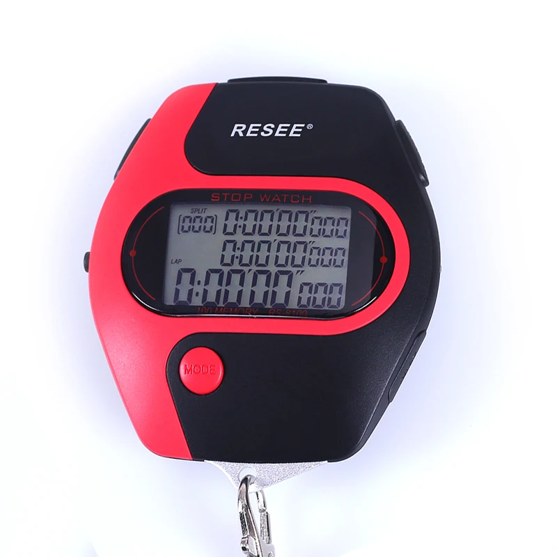 

wholesale multifunctional sports cheap price digital stop watch countdown alarm stopwatch clock, Green,red,orange