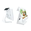 Libary computer 15.6 inch Two touch screen restaurant ALL IN ONE POS