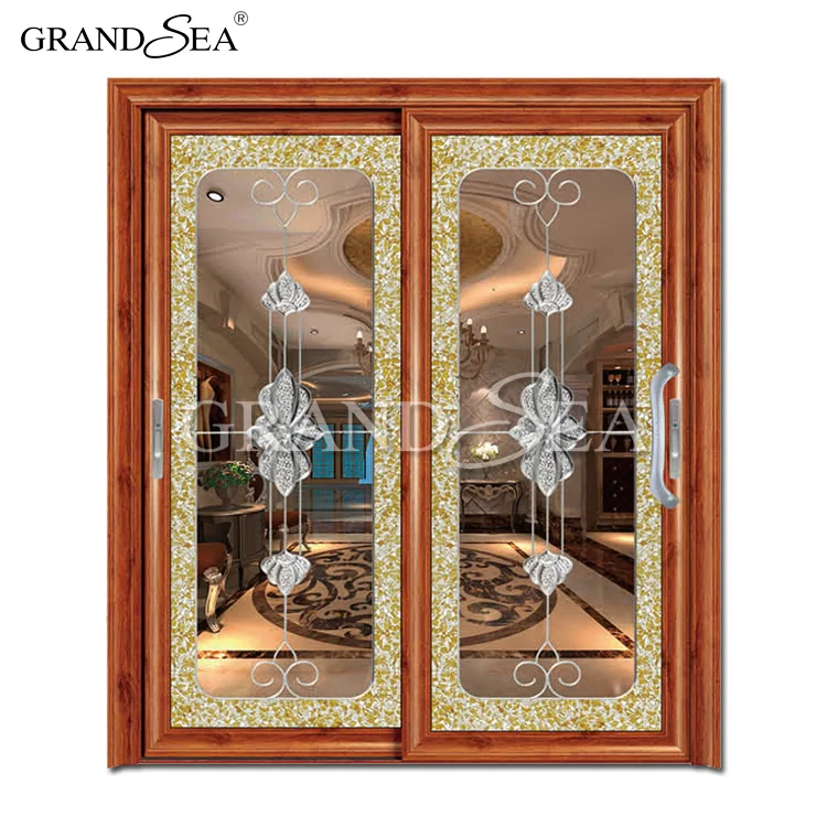 Double Sided Mirror Doors Patio Sliding Glass Door Buy Glass