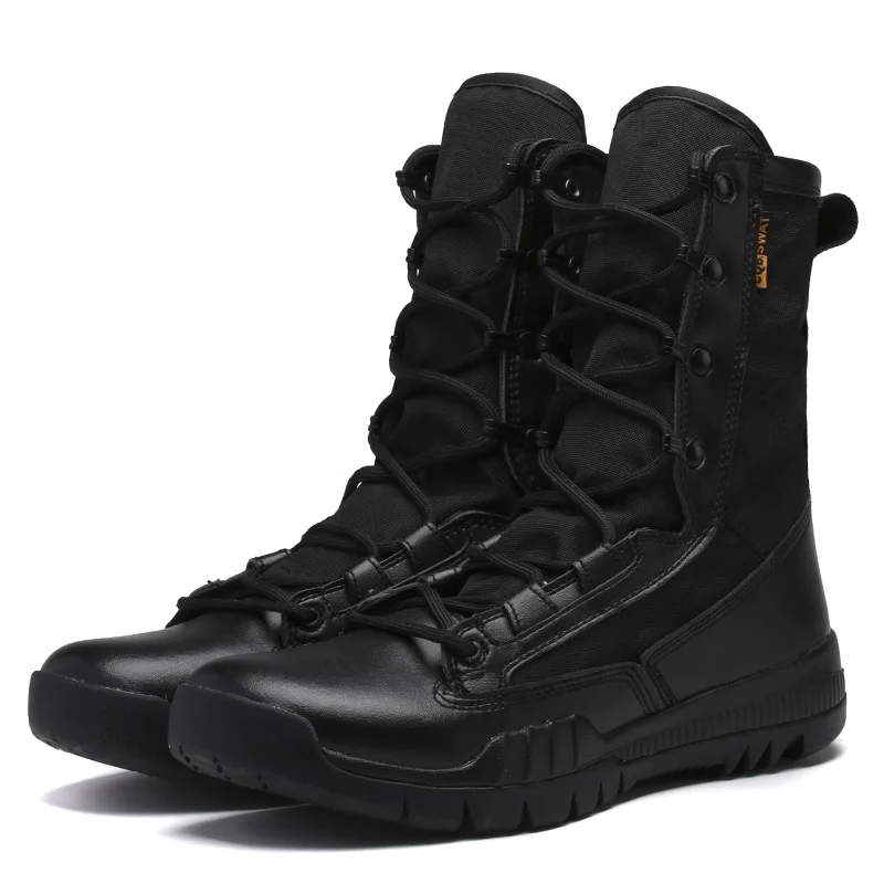 

Top quality Factory direct men kenya used delta force desert tactical army combat military boots, 2 colors