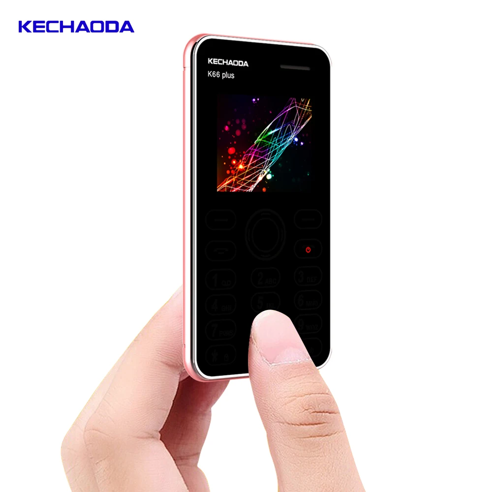 

KECHAODA K66 Plus 2G Dual SIM Card 1.8 inch Mini Card Phone