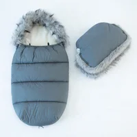 

New Baby Thermal Cotton Polar Foot Muff Sleeping Bag For Stroller