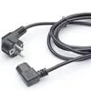 Customized power Plug Socket cord US standard three-core copper plug wire safe certification 3 prong power cord wire PVC cable
